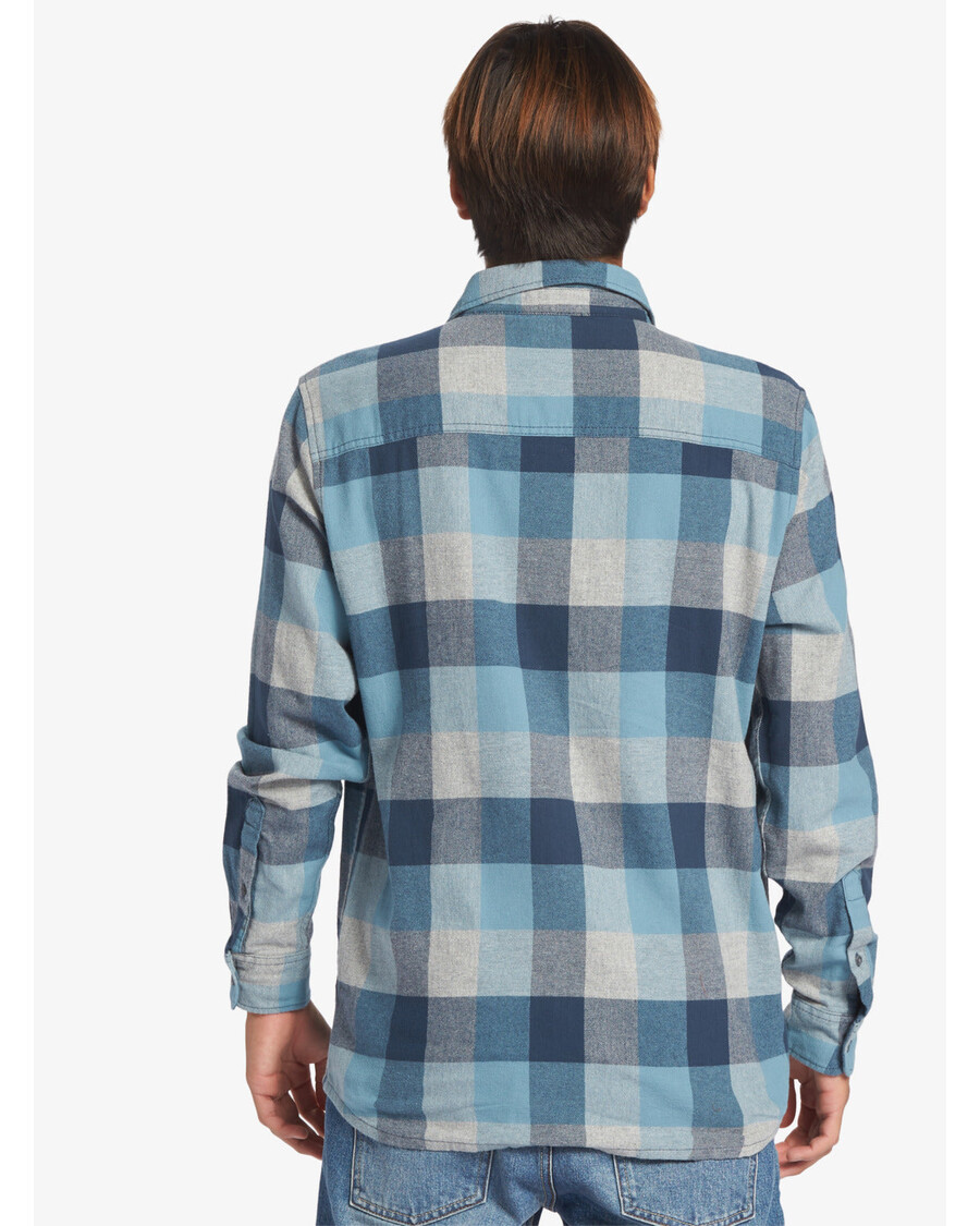 Kemeja Lengan Panjang Quiksilver Motherfly - Midnight Navy Motherfly