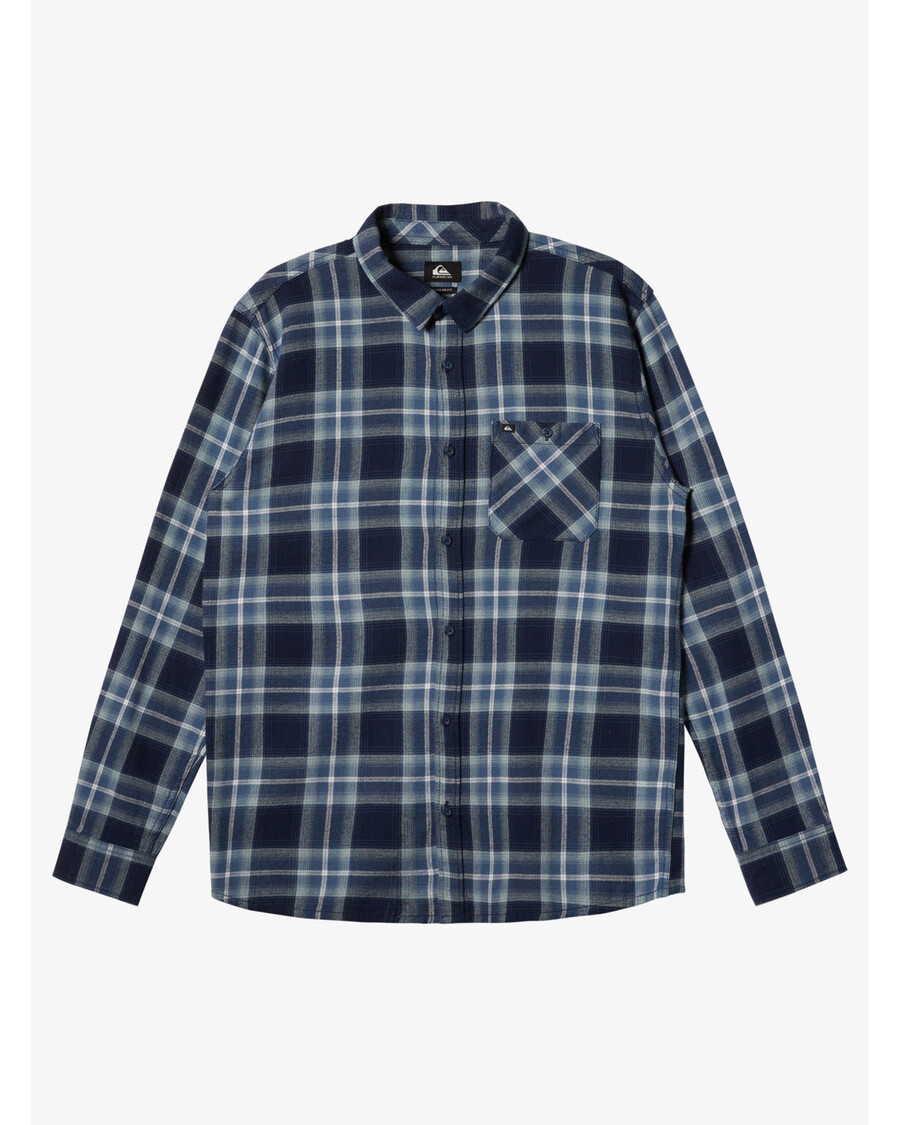 Quik Silver Craibstone Long Sleeve Shirt - Navy Blazer Craibstone