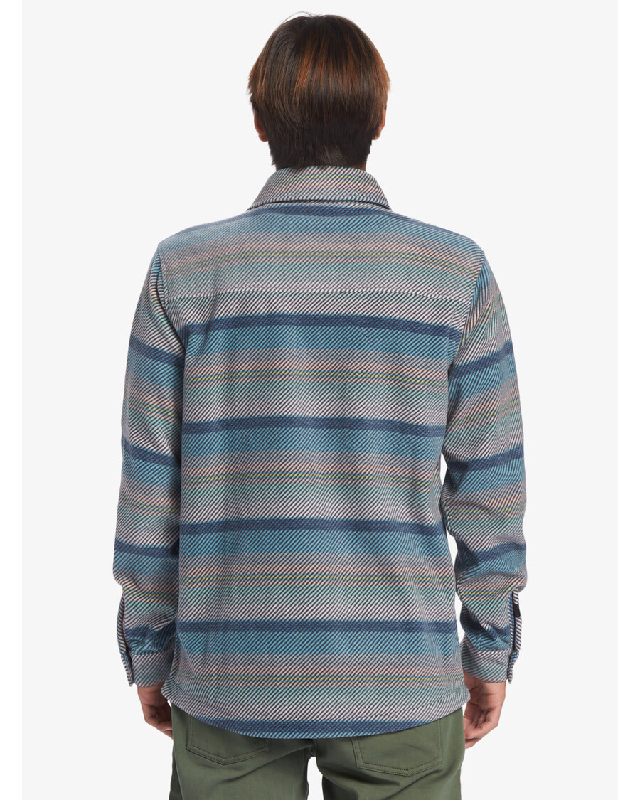 Quik Silver Surf Days Long Sleeve Fleece Shirt - Reef Waters Surf Days