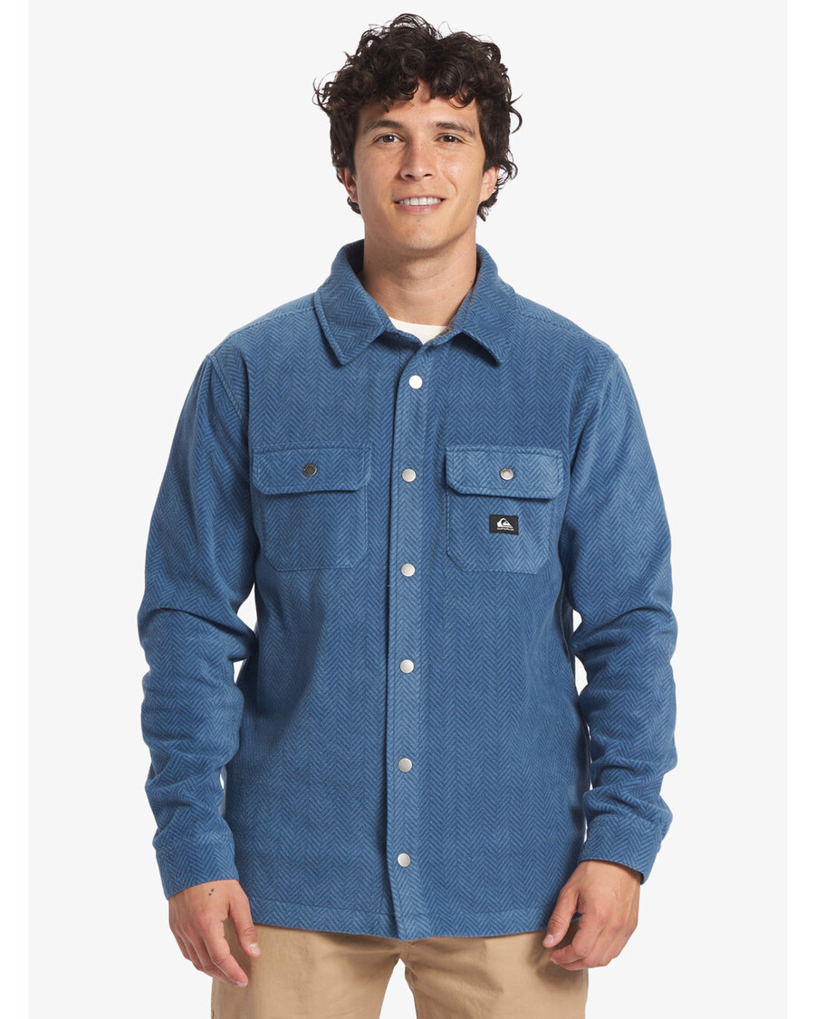 Quiksilver Surf Days Pitkähihainen Fleecepaita - Midnight Navy Surf Days