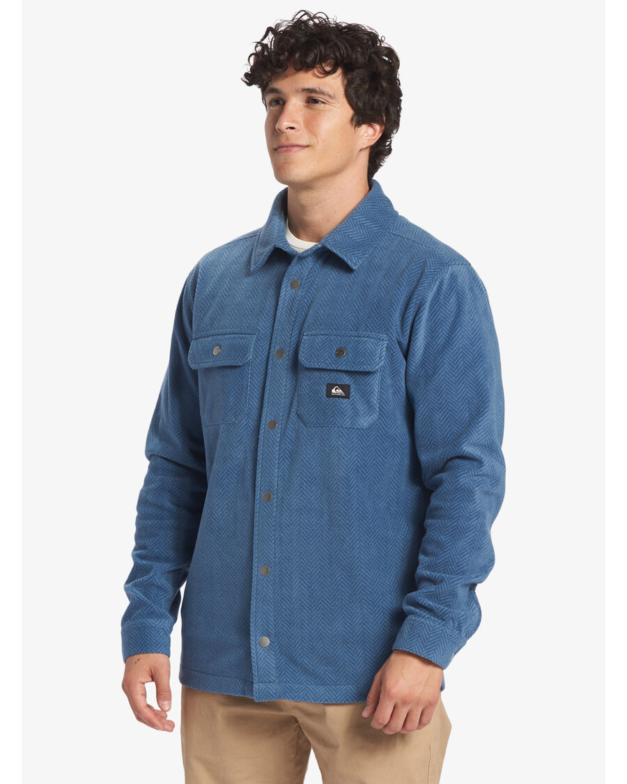 Quiksilver Surf Days Pitkähihainen Fleecepaita - Midnight Navy Surf Days