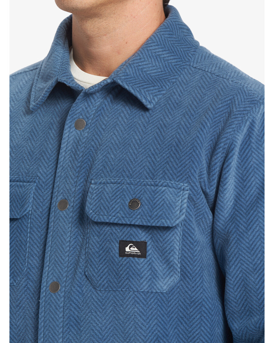 Quiksilver Surf Days Pitkähihainen Fleecepaita - Midnight Navy Surf Days