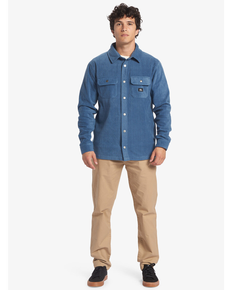 Quiksilver Surf Days Pitkähihainen Fleecepaita - Midnight Navy Surf Days