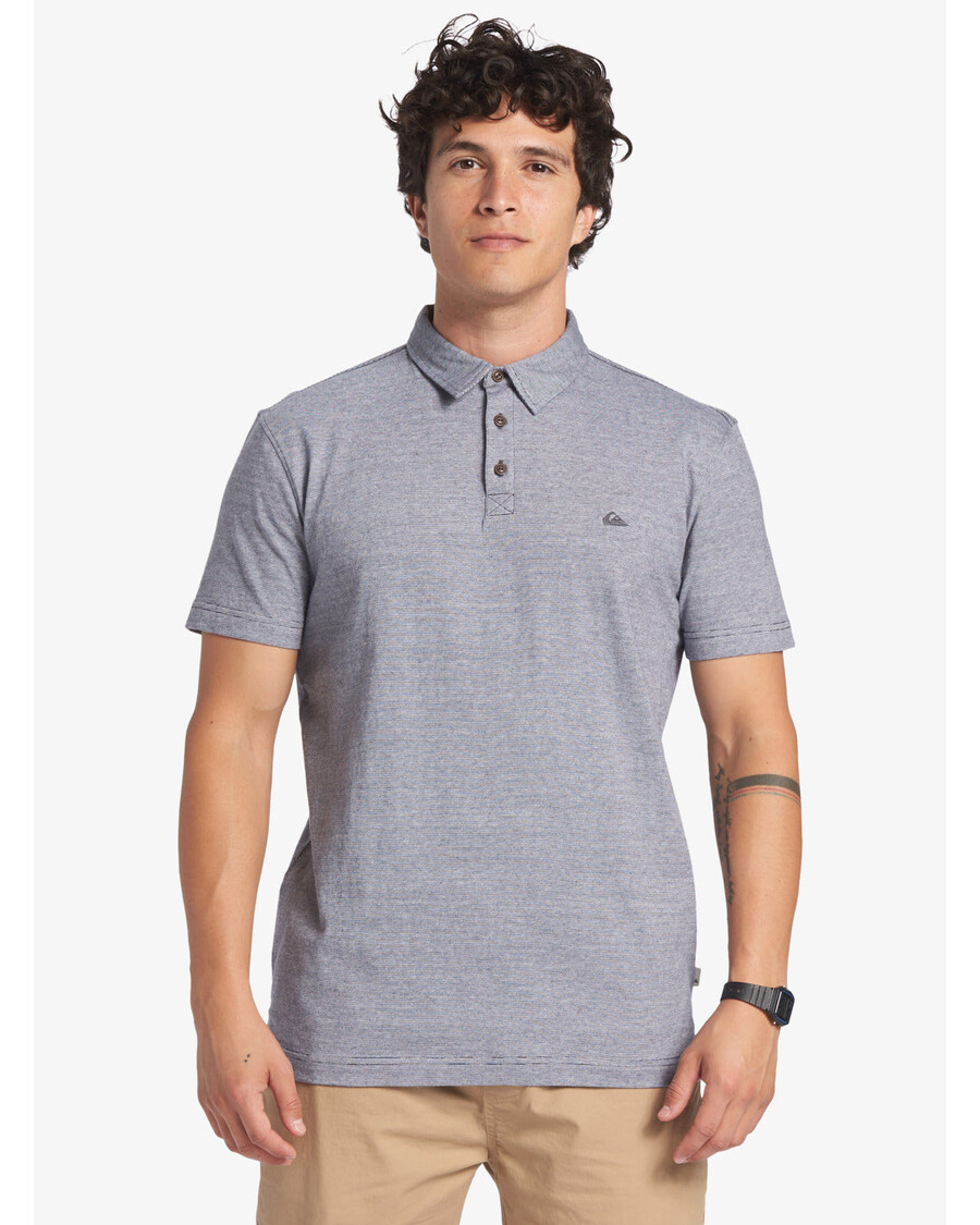 Quik Silver Sunset Cruise Short Sleeve Polo Shirt - Parisian Night