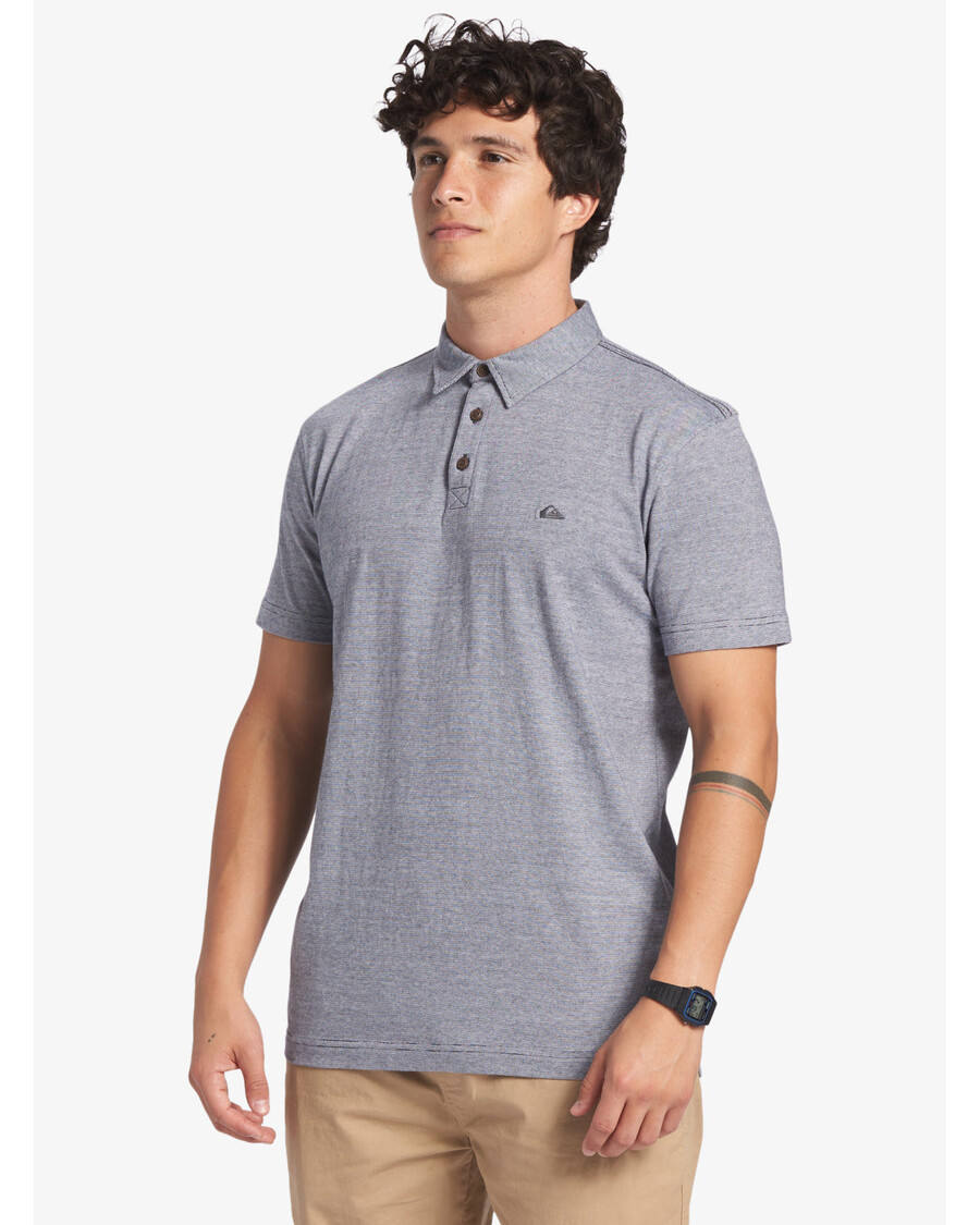 Quik Silver Sunset Cruise Short Sleeve Polo Shirt - Parisian Night