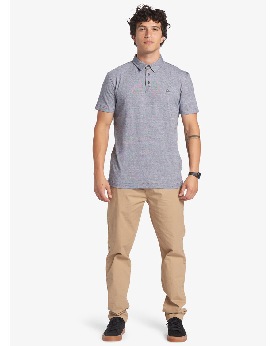 Quik Silver Sunset Cruise Short Sleeve Polo Shirt - Parisian Night