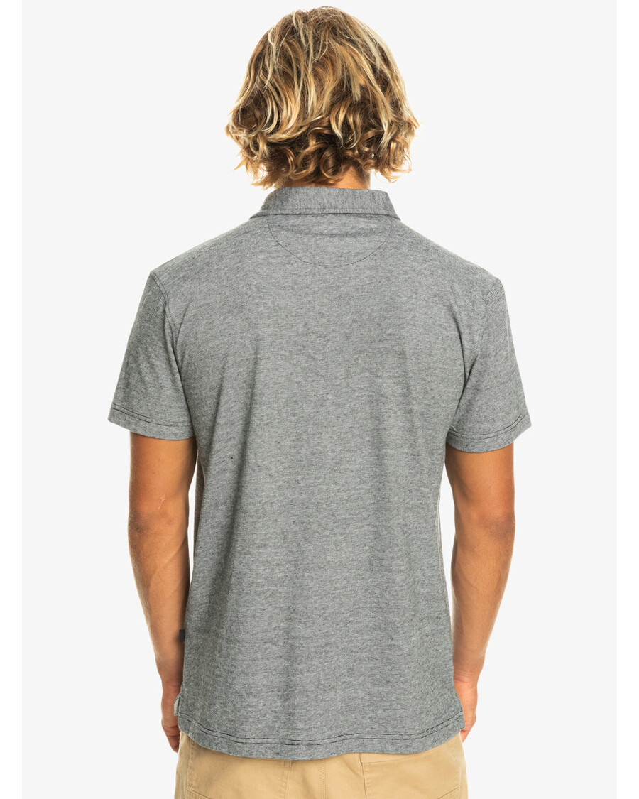 Quiksilver Sunset Cruise Lühikeste Varrukatega Polosärk - Must