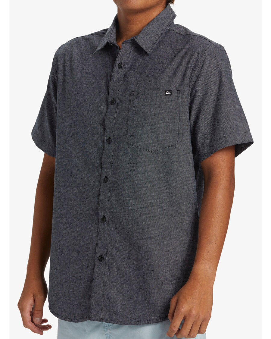 Quik Silver Shoreline Classic Short Sleeve Shirt - Dark Navy