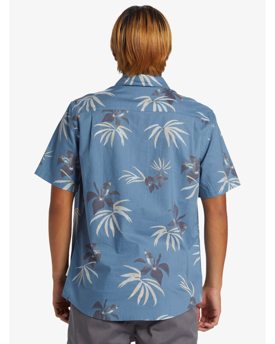 Quik Hopea Apero Classic Lyhythihainen Paita - Blue Shadow Aop Mix Bag