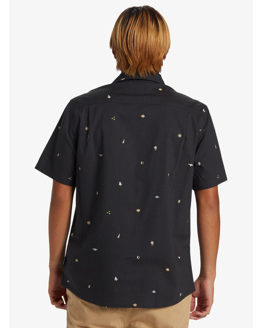 Quik Silver Apero Classic Short Sleeve Shirt - Tarmac Aop Mix Bag Ss