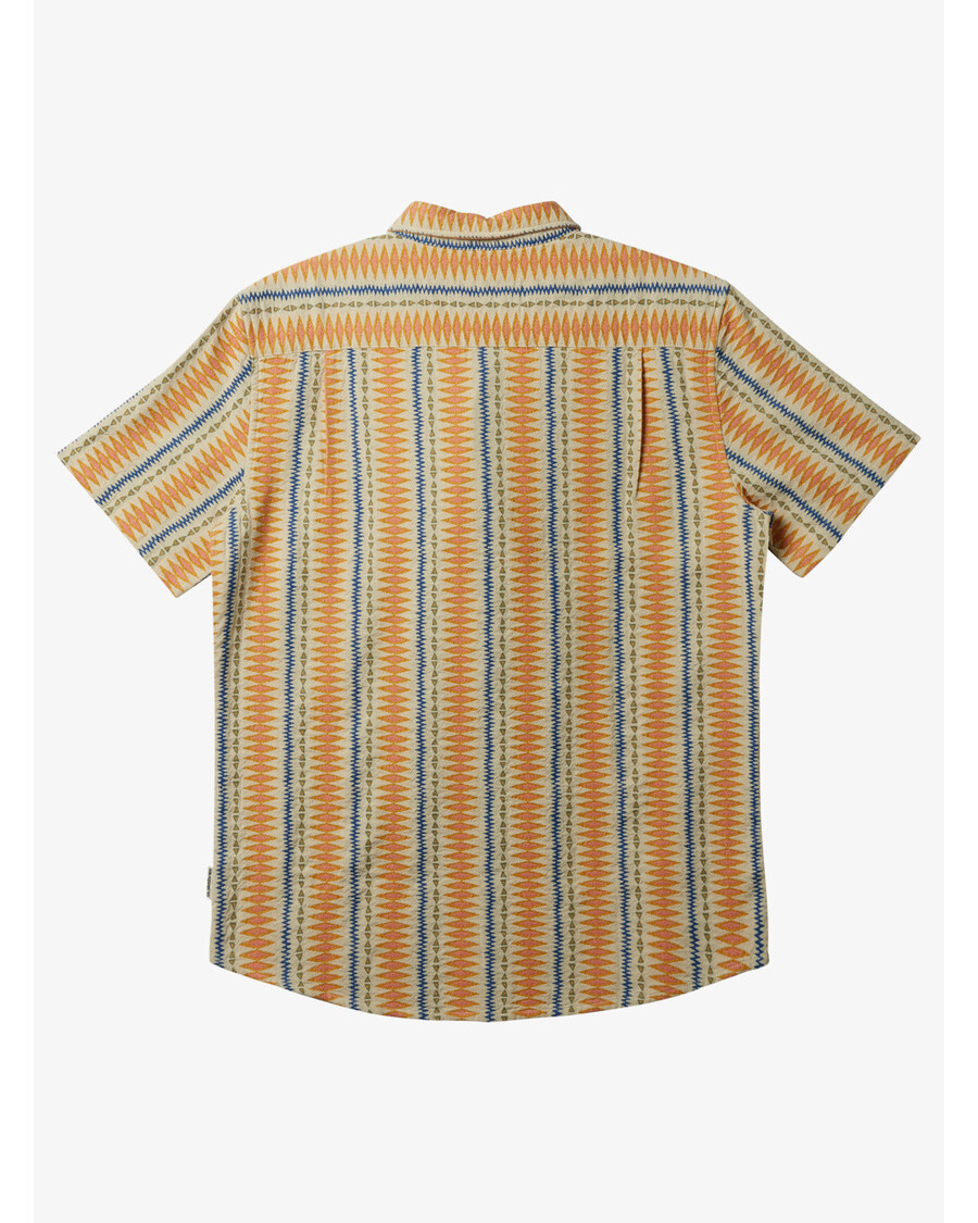 куиксилвер вибратионс класична кошуља кратких рукава - острига бела добби сс