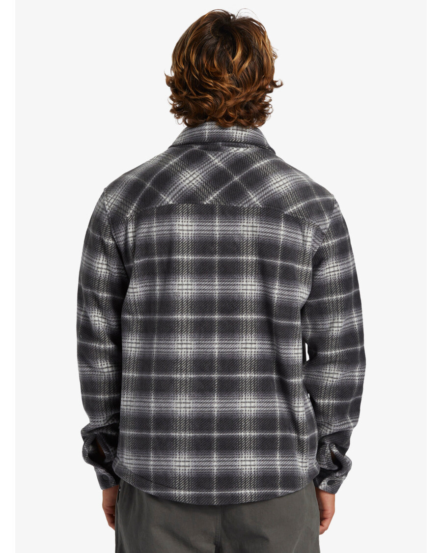 Quiksilver Banglenčių Dienų Marškinėliai Ilgomis Rankovėmis Megztiniai Su Kaklu - Juodi Naršymo Dienos Ls