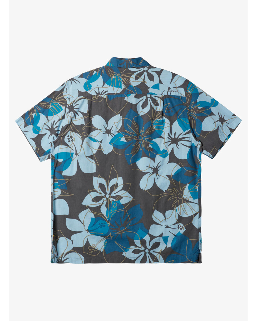 Quik Silver Waterman Wayfarer Shirt - Smoked Pearl Wayfarer Woven