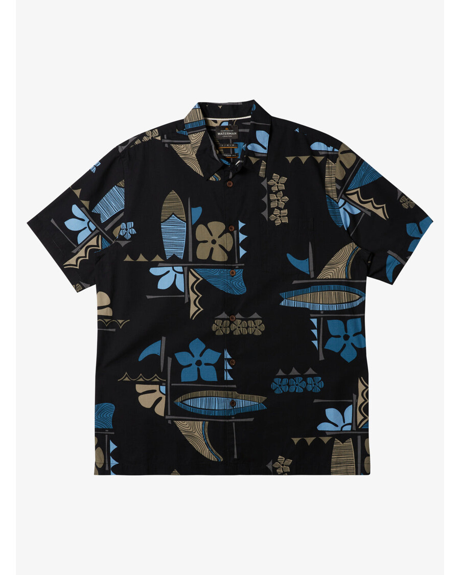 Quiksilver Waterman Legends Särk - Must Legendid Kootud