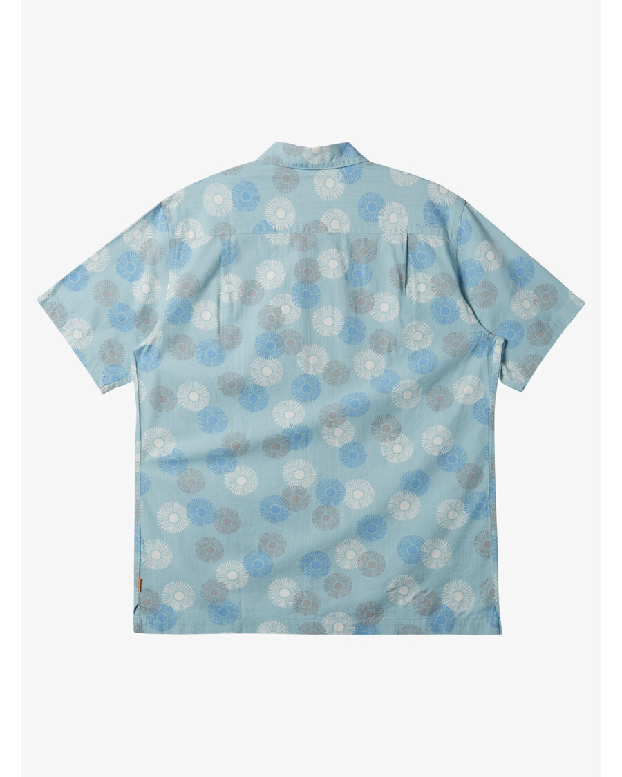 Quik Silver Waterman Urchins Shirt - Starlight Blue Urchins Woven