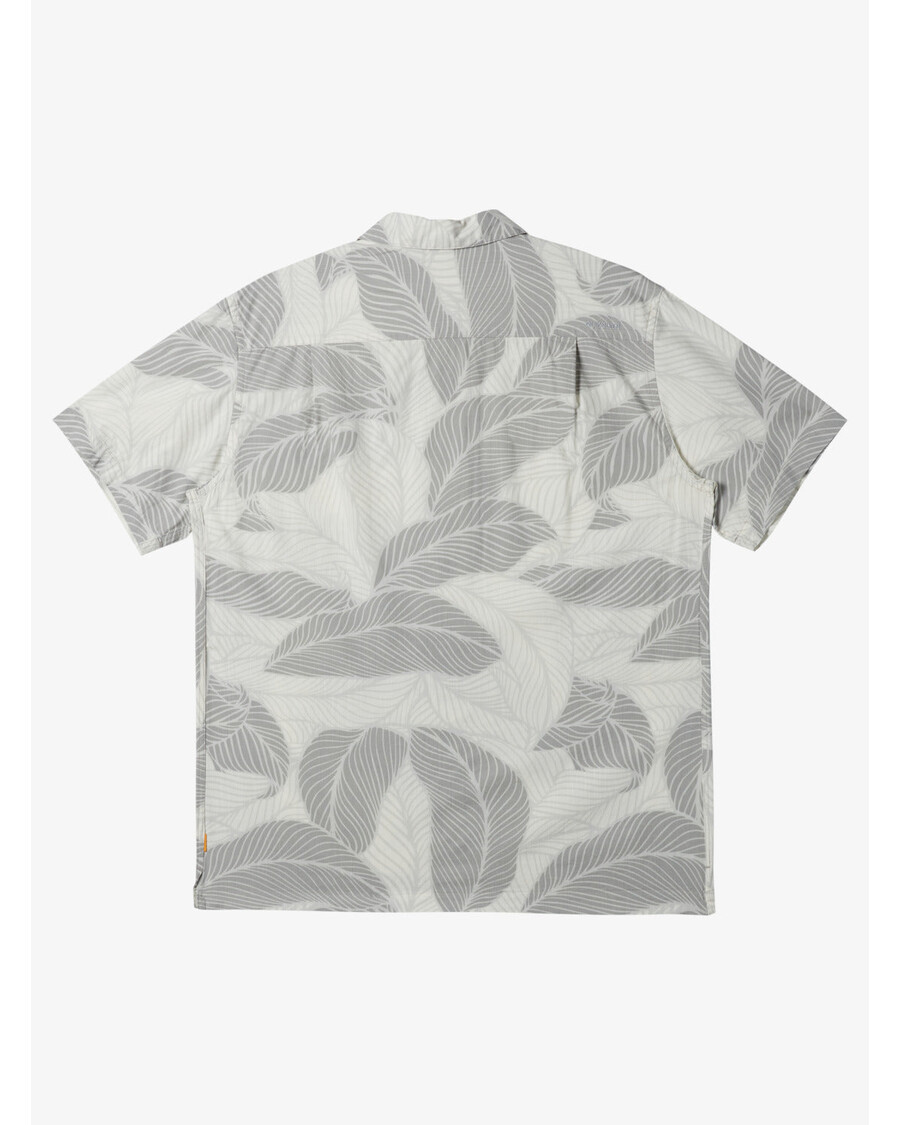 クイックシルバー ウォーターマン リーダー マッドネス シャツ - スチール リーダー マッドネス ウーブン