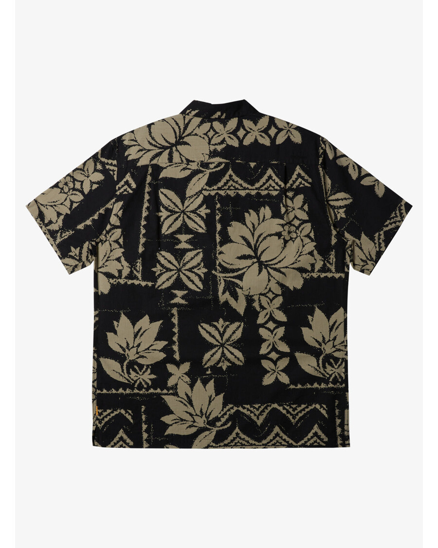 Quik Silver Waterman Roots Shirt - Black Roots Woven