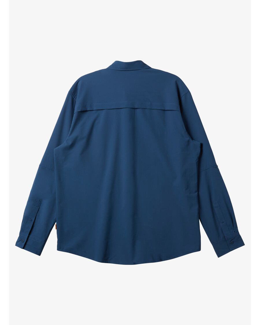 Quiksilver Waterman Skipper μακρυμάνικο μπλουζάκι - σημαία μπλε