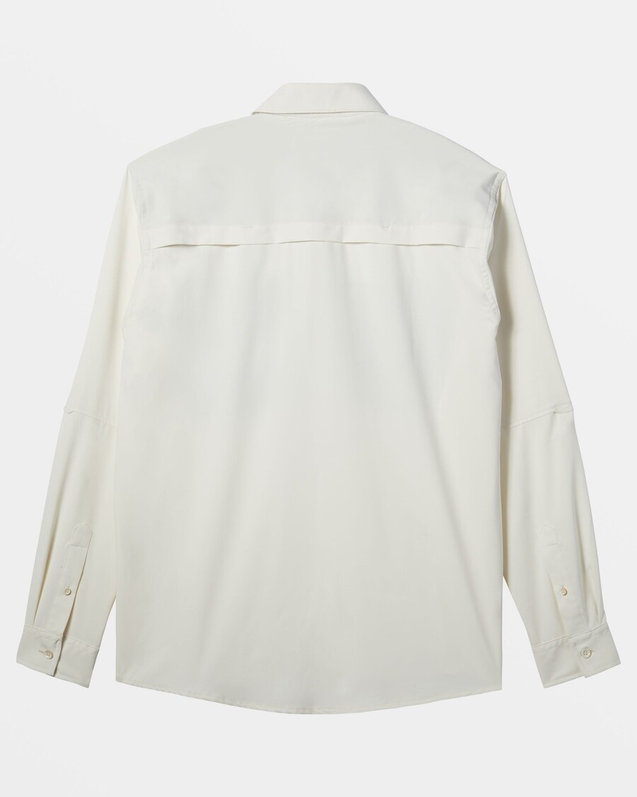 Quiksilver Waterman Skipper Top S Dlouhým Rukávem - Mystic Blue