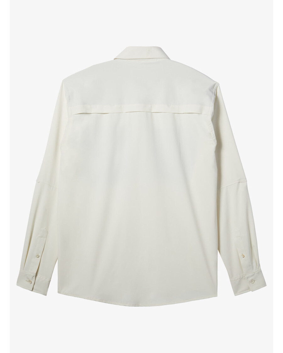 Quiksilver Waterman Skipper Top S Dlouhým Rukávem - Mystic Blue