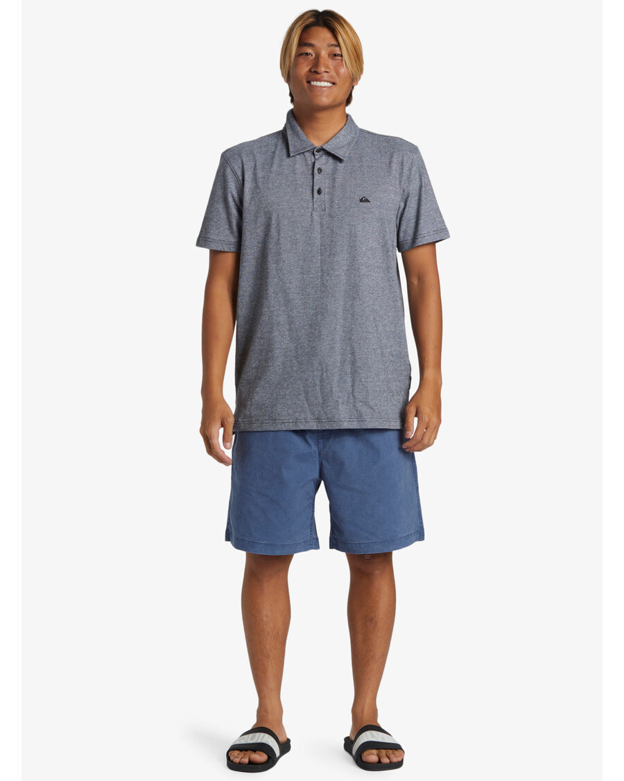 Quik Silver Sunset Cruise Polo Shirt - Black