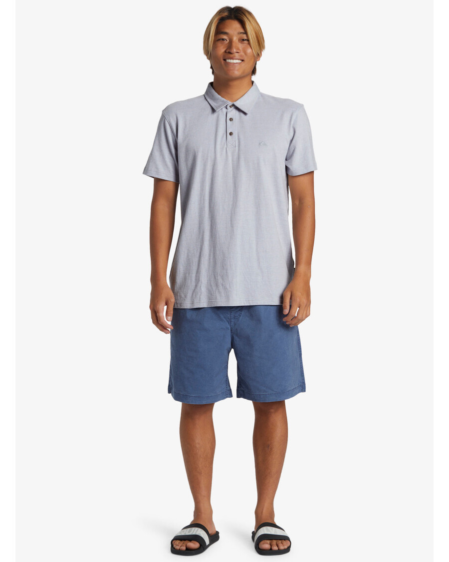 Quik Silver Sunset Cruise Polo Shirt - Quarry