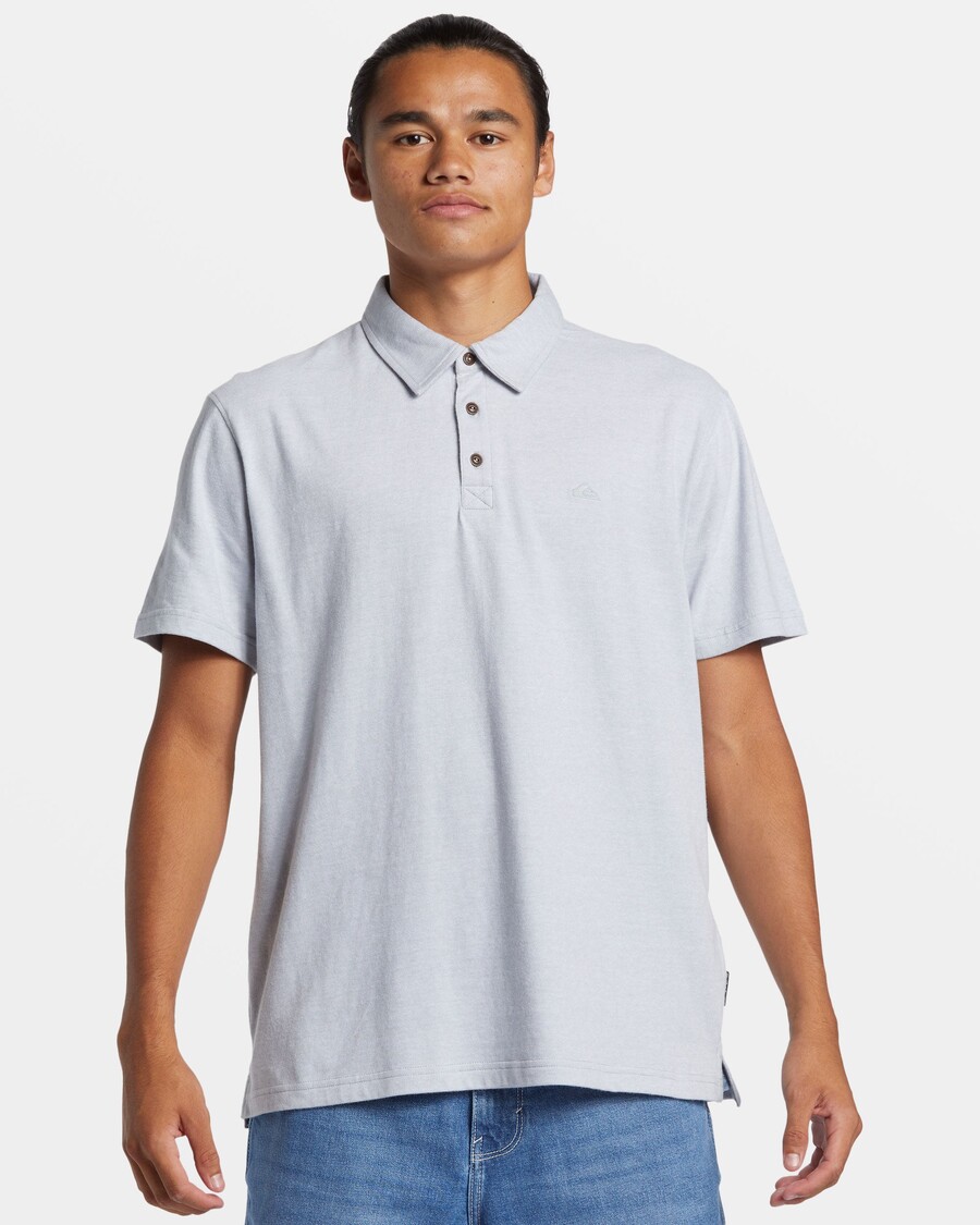 Quik Silver Sunset Cruise Polo Shirt - Quarry