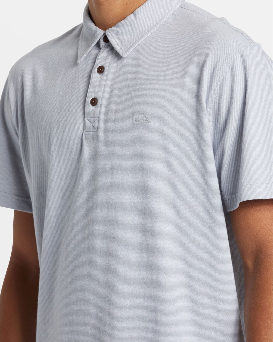 Quik Silver Sunset Cruise Polo Shirt - Quarry