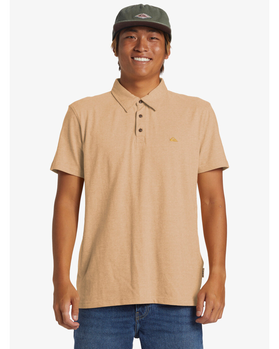 Quik Silver Sunset Cruise Polo Shirt - Mustard