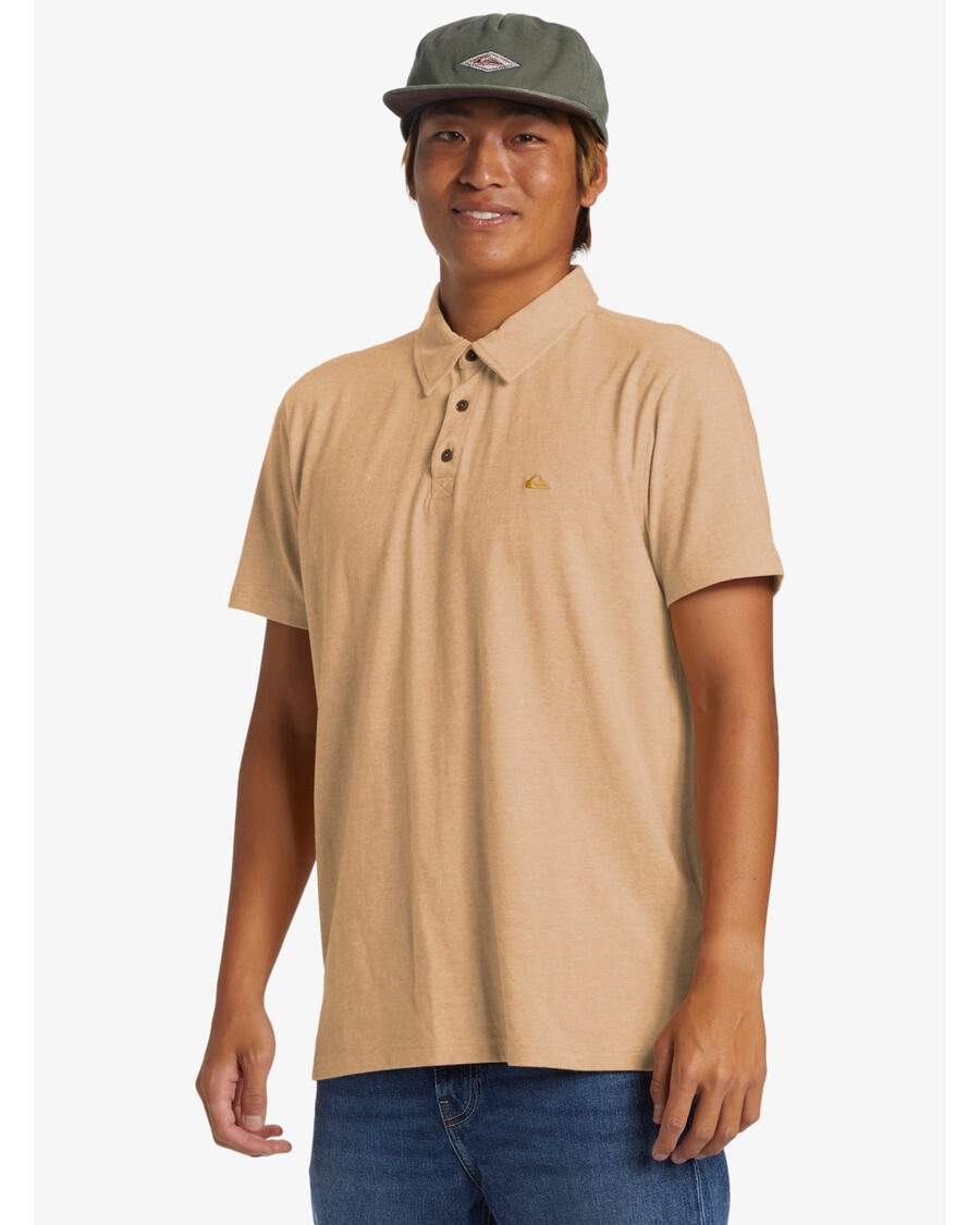 Quik Silver Sunset Cruise Polo Shirt - Mustard