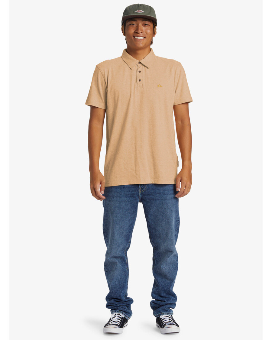 Quik Silver Sunset Cruise Polo Shirt - Mustard