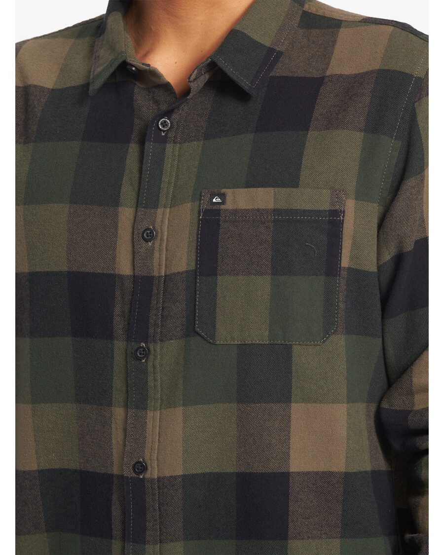 Quik Silver Motherfly Long Sleeve Shirt - Major Brown Motherfly