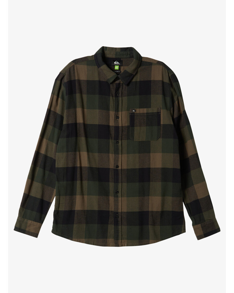 Quiksilver Motherfly Pikkade Varrukatega Särk - Suur Pruun Emakärbes