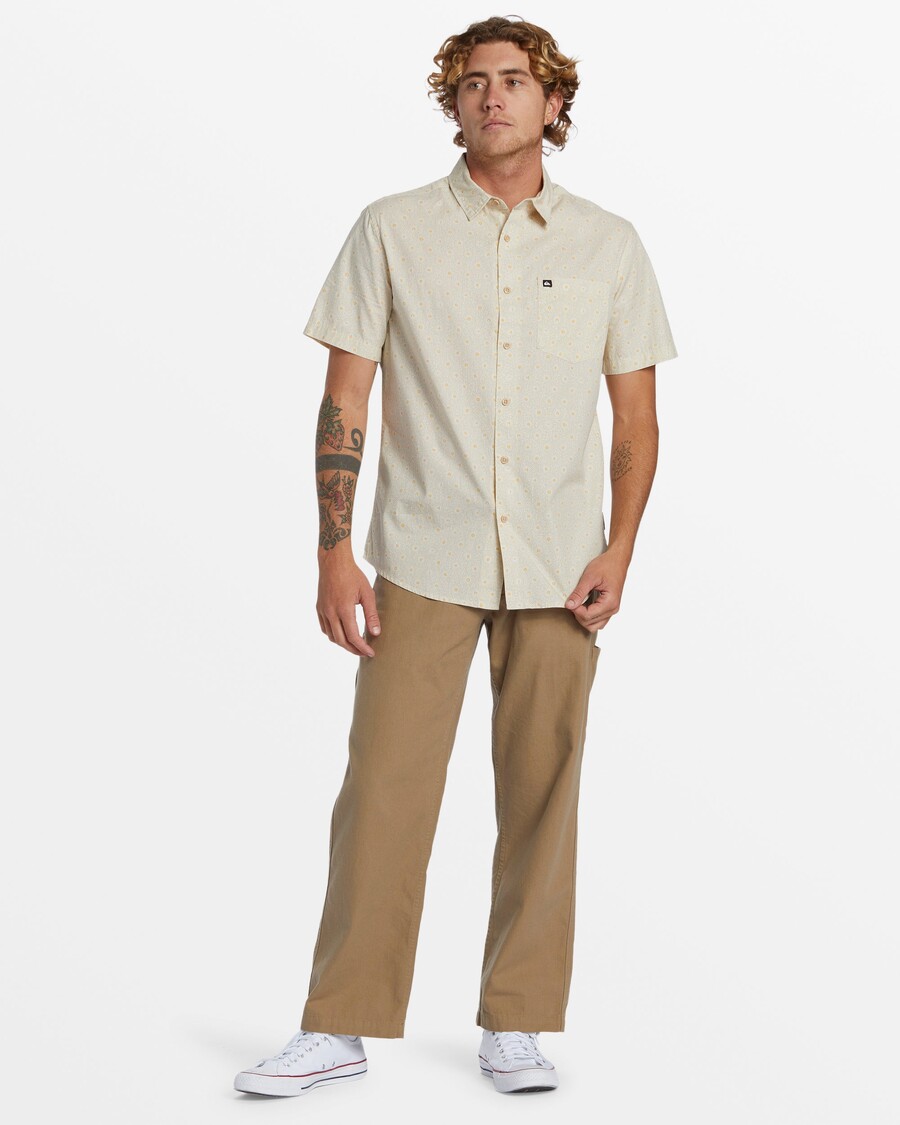 Camicia Quiksilver Apero Classica A Maniche Corte -