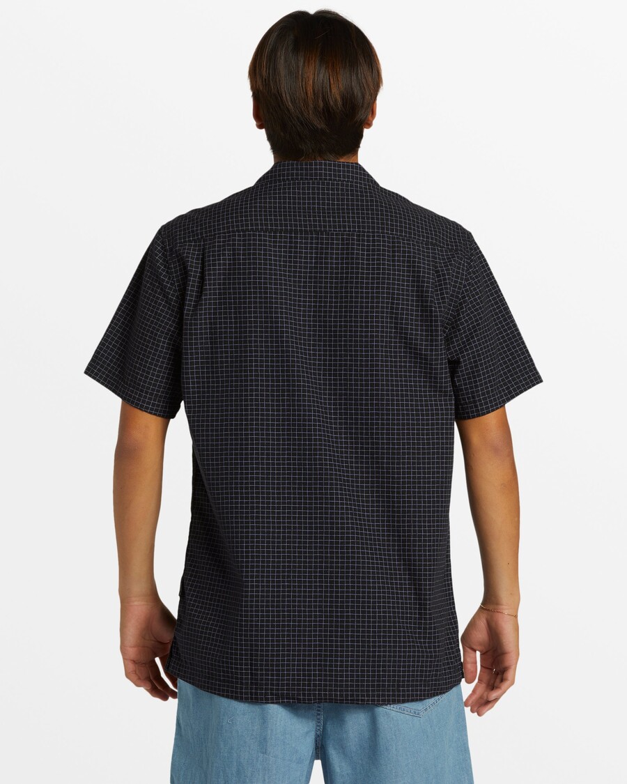 Повседневная рубашка с короткими рукавами Quik Silver XY Grid —