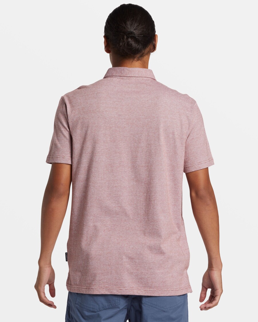 Quik Silver Sunset Cruise Polo Shirt - Henna