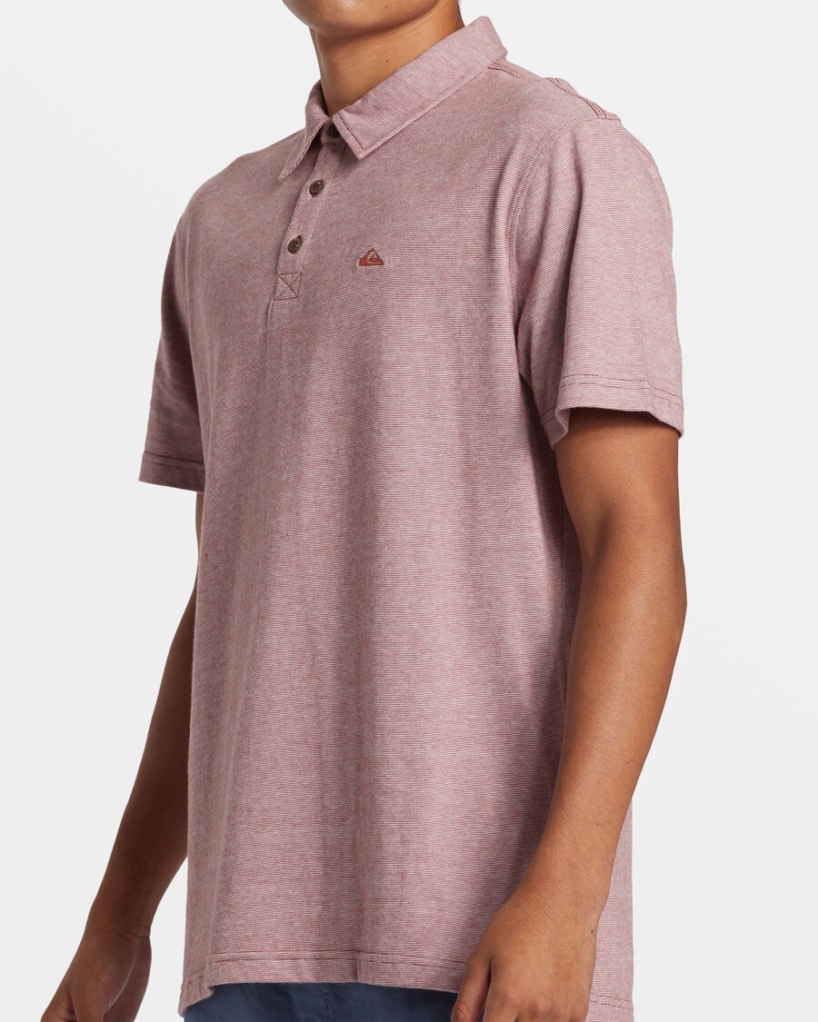 Quik Silver Sunset Cruise Polo Shirt - Henna