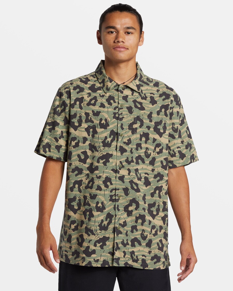 Quiksilver Beach Club Casual κοντομάνικο πουκάμισο - Seaspray Beach Club Casual Ss