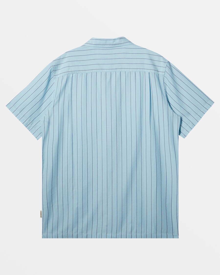 Quik Silver Casa Casual Short Sleeve Shirt - Airy Blue Casa Ss