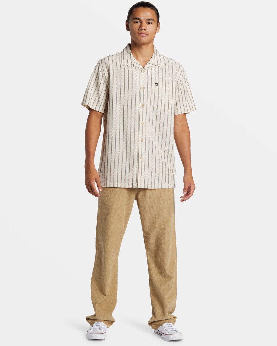 Camicia Casual A Maniche Corte Quik Silver Casa - Fog Casa Ss