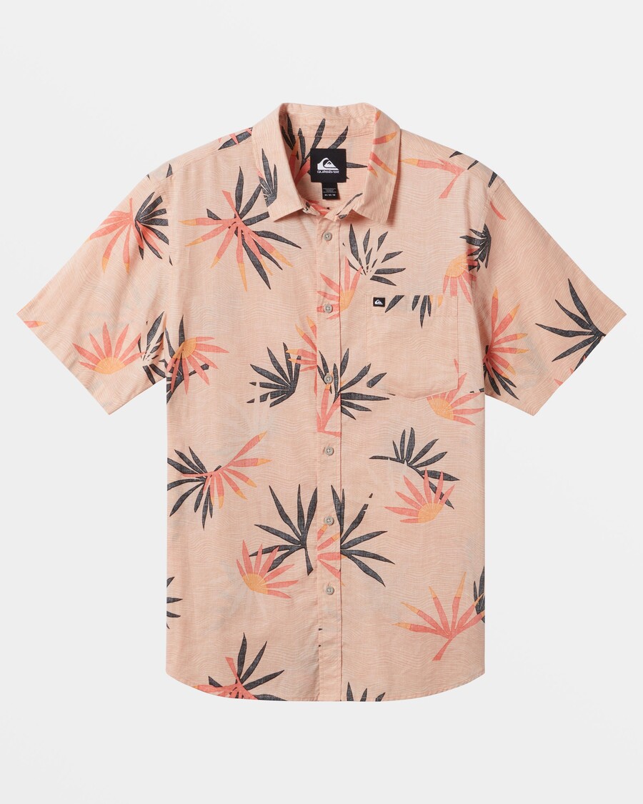 Quik Silver Apero Classic Kortärmad Skjorta - Peach Parfait Apero Classic Ss