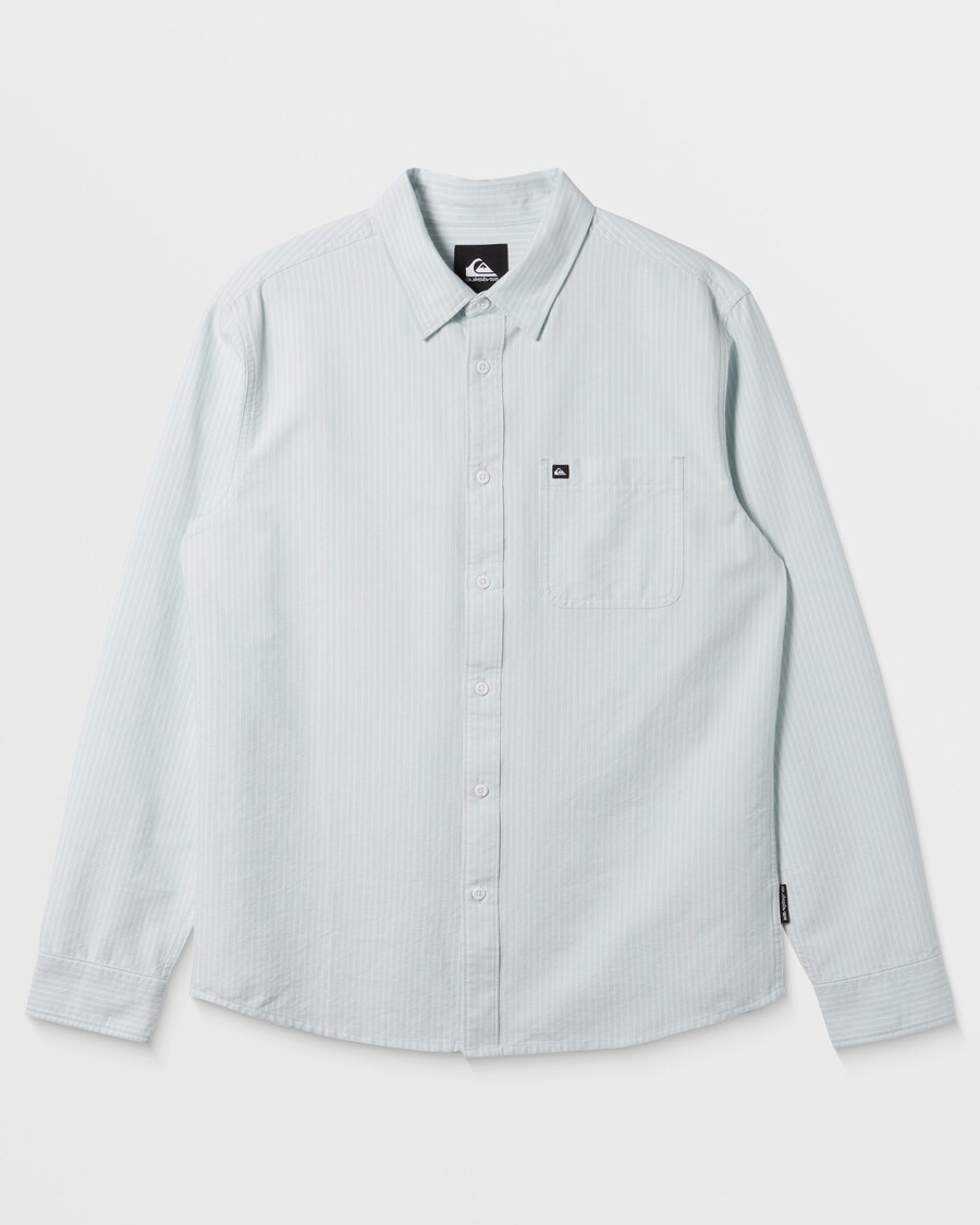 Quiksilver Smoke Trail Oxford Shirt - Skyway Smoke Trail Oxford