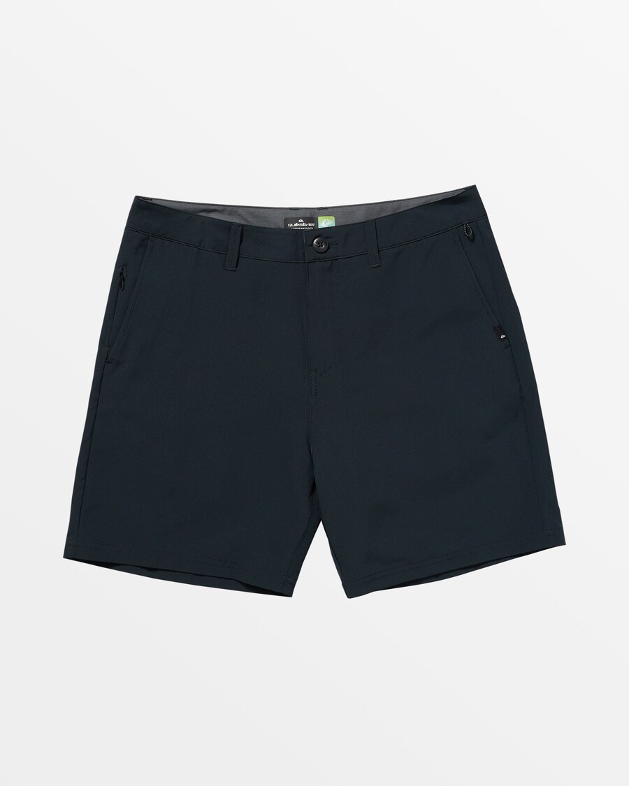 υβριδικό σορτς 18" Quiksilver Navigate Amphibian - μαύρο