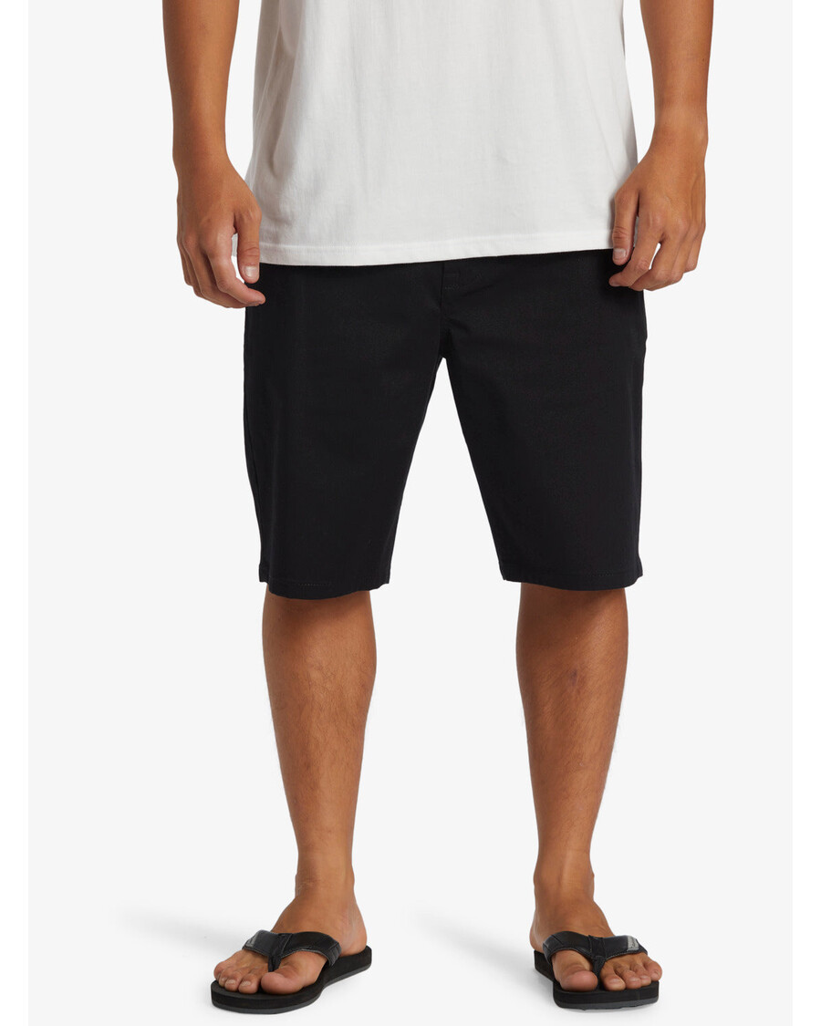 Quik Silver Crest Chino 21" Shorts - Black