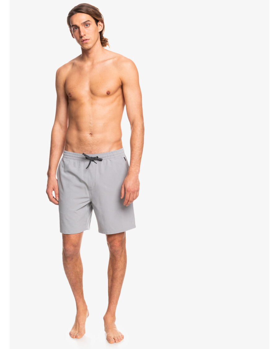 Quik Silver Ocean Elastic Waist 18" Amphibian Shorts - Sleet