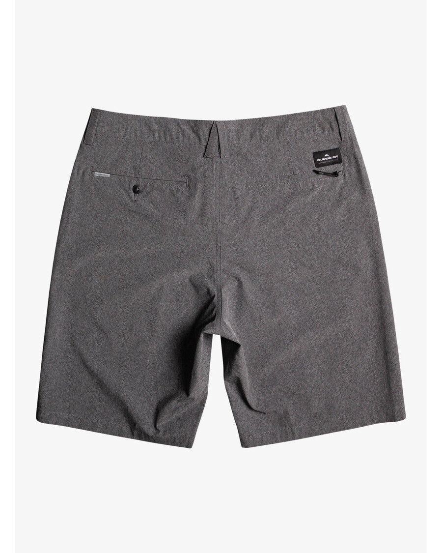Quik Silver Union Heather 20" Amphibian Hybrid Shorts - Black