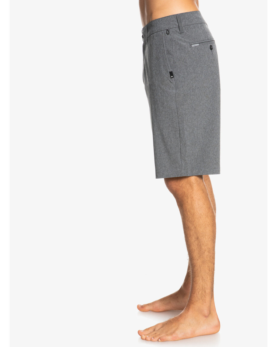 Quik Silver Union Heather 20" Amphibian Hybrid Shorts - Black