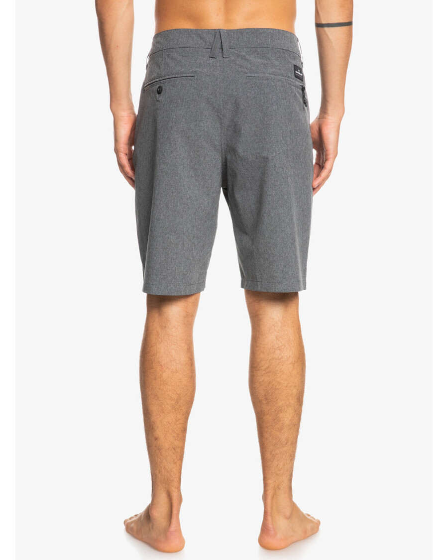 Quik Silver Union Heather 20" Amphibian Hybrid Shorts - Black