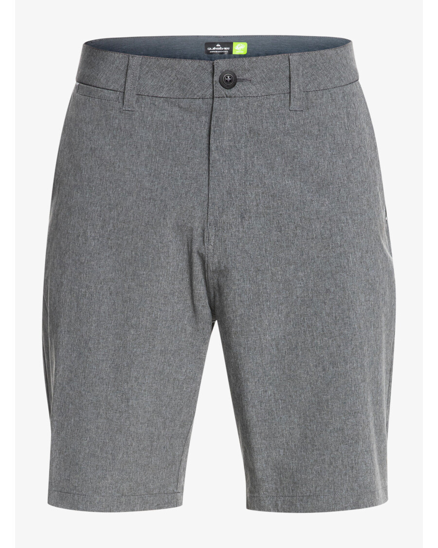 Quik Silver Union Heather 20" Amphibian Hybrid Shorts - Black