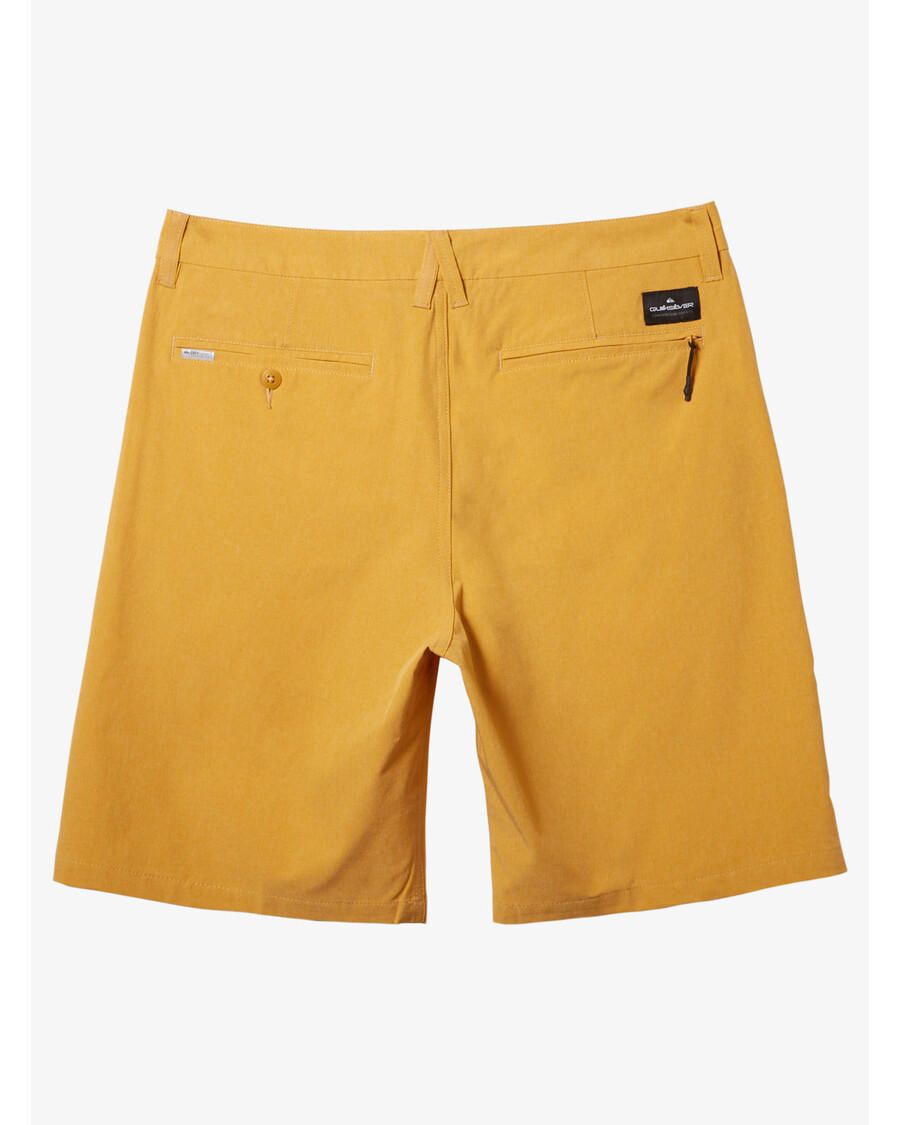 Quik Silver Union Heather 20" Amphibian Hybrid Shorts - Mustard